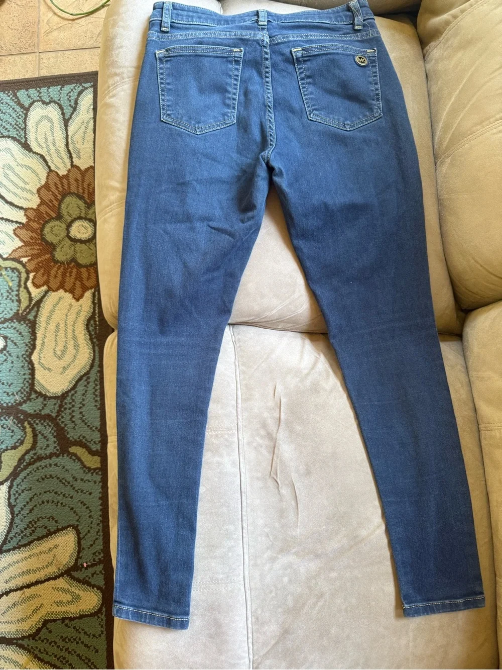 Michael Kors Dark Blue Skinny Jeans